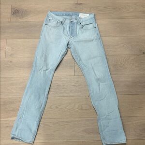 rag & bone Men's Light Blue Skinny Jeans